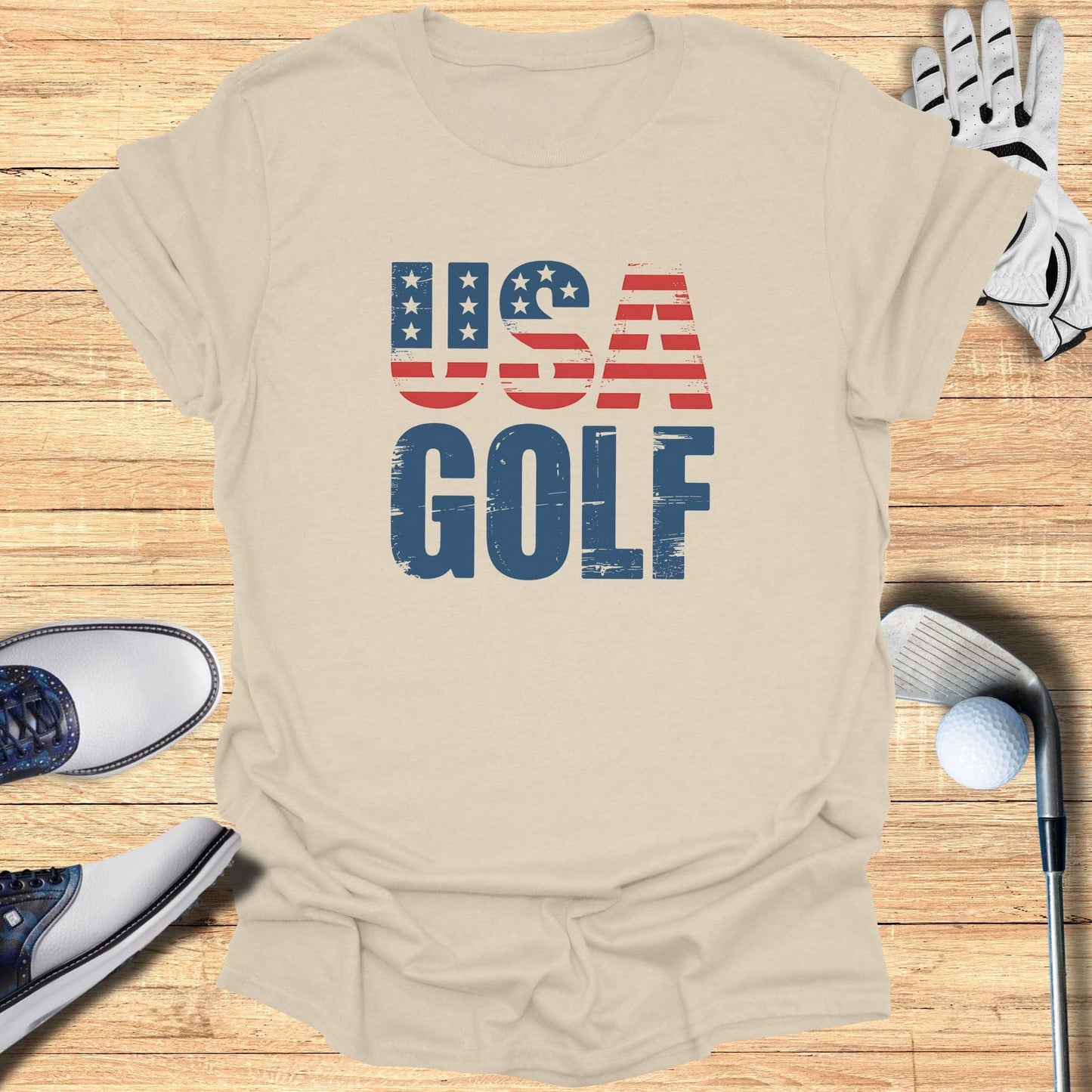 USA Golf T-Shirt - Funny Golf Tee by Swing Epic