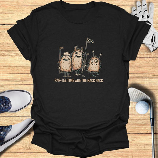 Par-Tee with the Hack Pack T-Shirt - Funny Golf Tee by Swing Epic