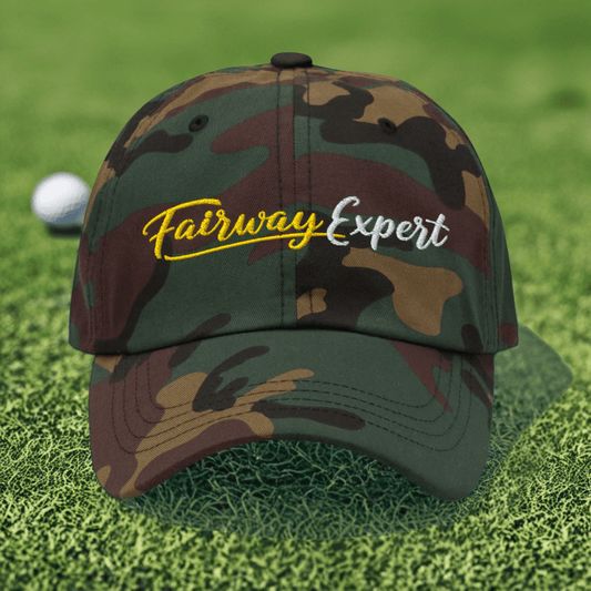 Fairway Expert Embroidered Golf Cap - Funny Golf Tee by Swing Epic