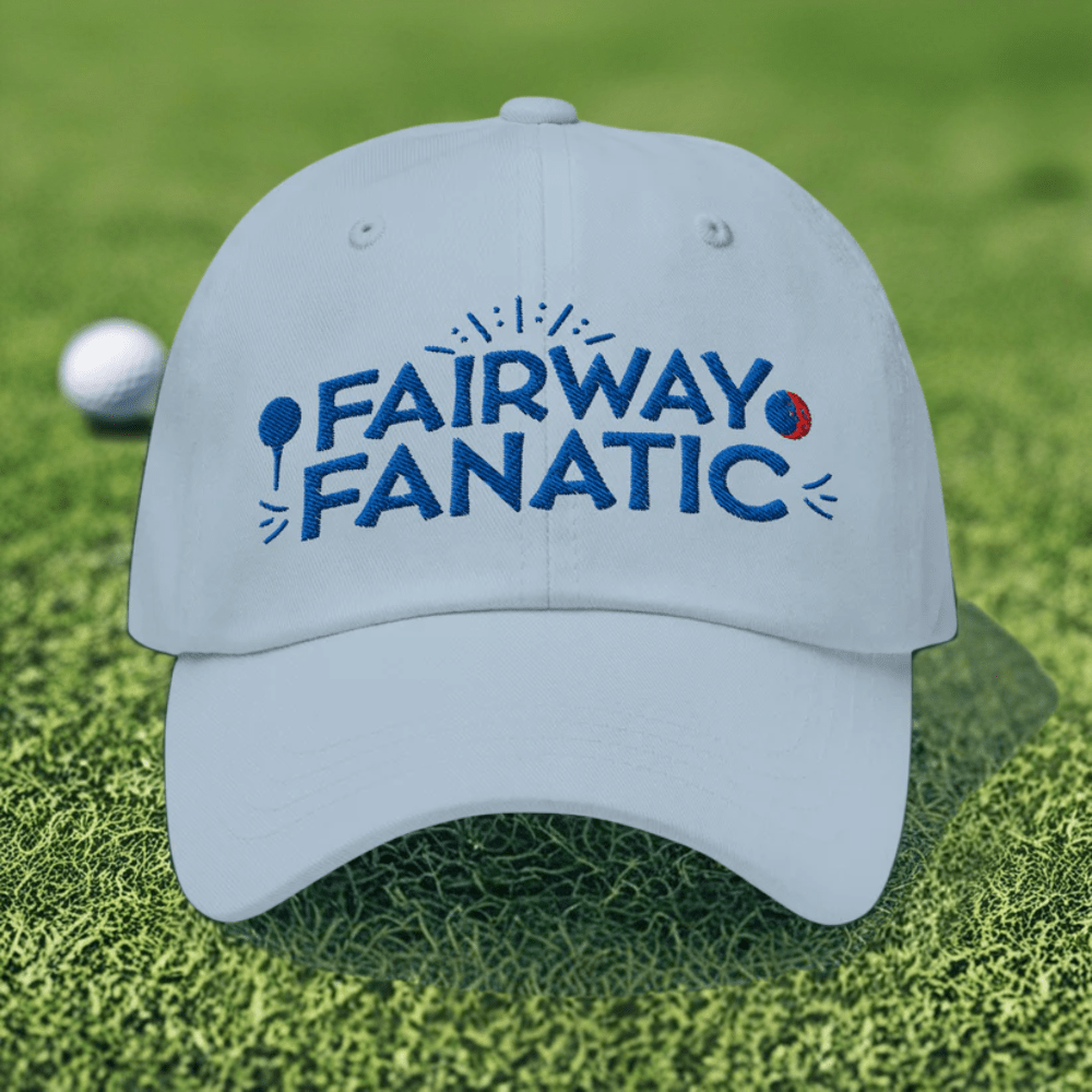 Fairway Fanatic Embroidered Golf Cap - Funny Golf Tee by Swing Epic