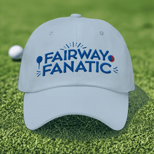 Fairway Fanatic Embroidered Golf Cap - Funny Golf Tee by Swing Epic