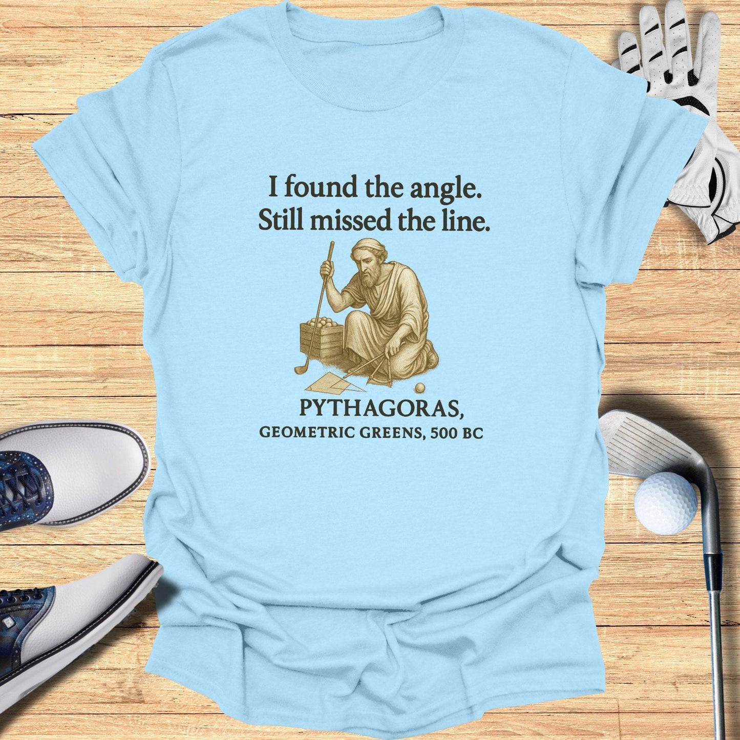 I Found The Angle T-Shirt - Funny Golf Tee by Swing Epic