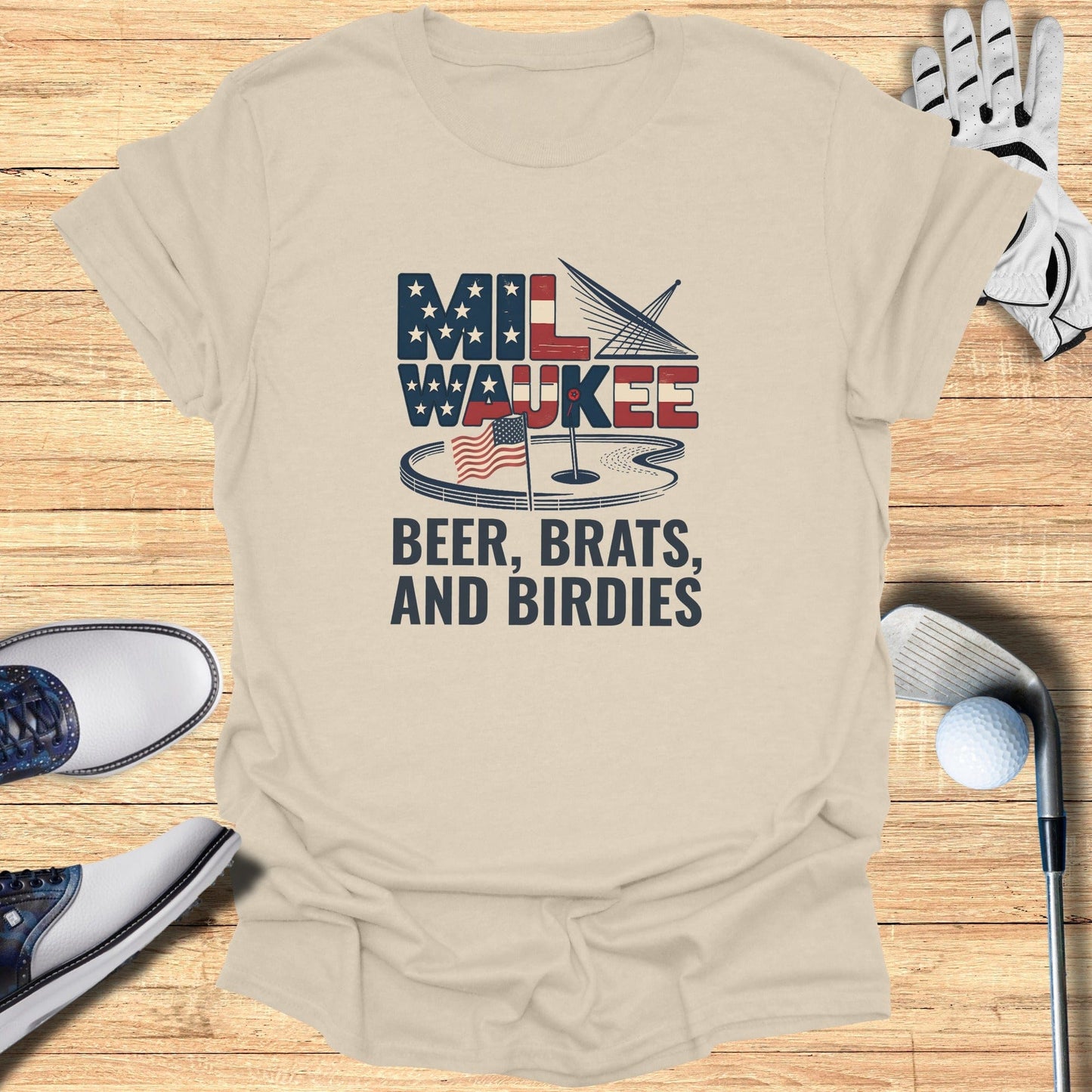 Milwaukee Golf T-Shirt - Funny Golf Tee by Swing Epic