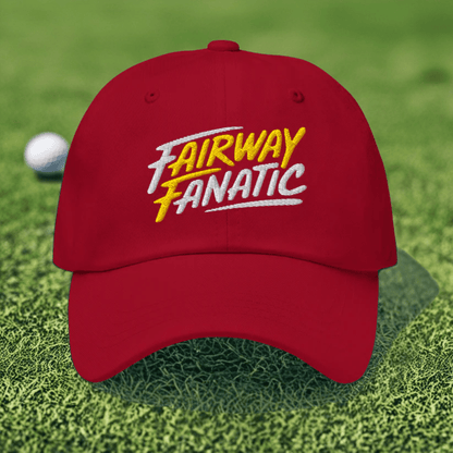 Fairway Fanatic Embroidered Golf Cap - Funny Golf Tee by Swing Epic