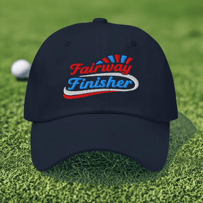 Fairway Finisher Embroidered Golf Cap - Funny Golf Tee by Swing Epic
