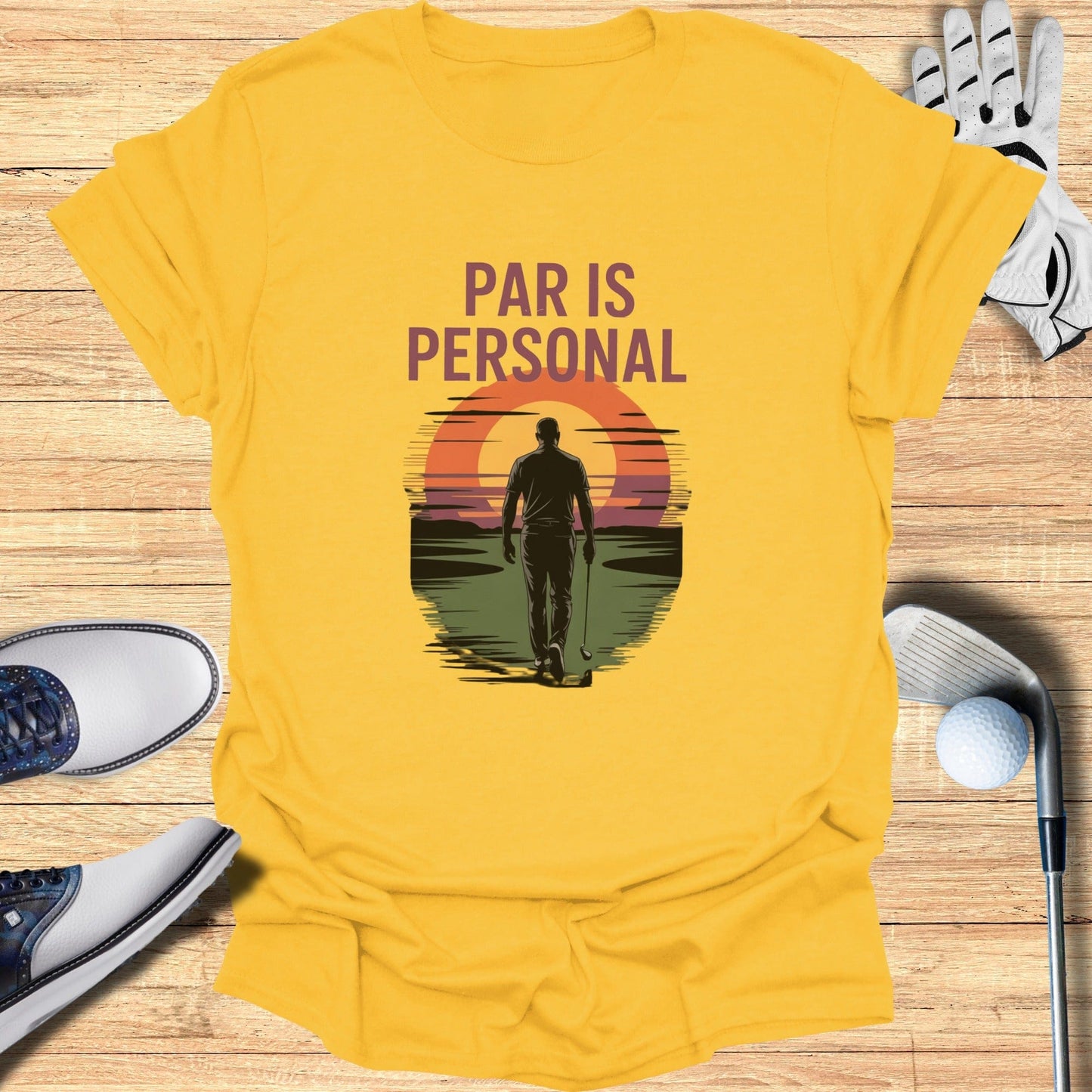 Par Is Personal T-Shirt - Funny Golf Tee by Swing Epic
