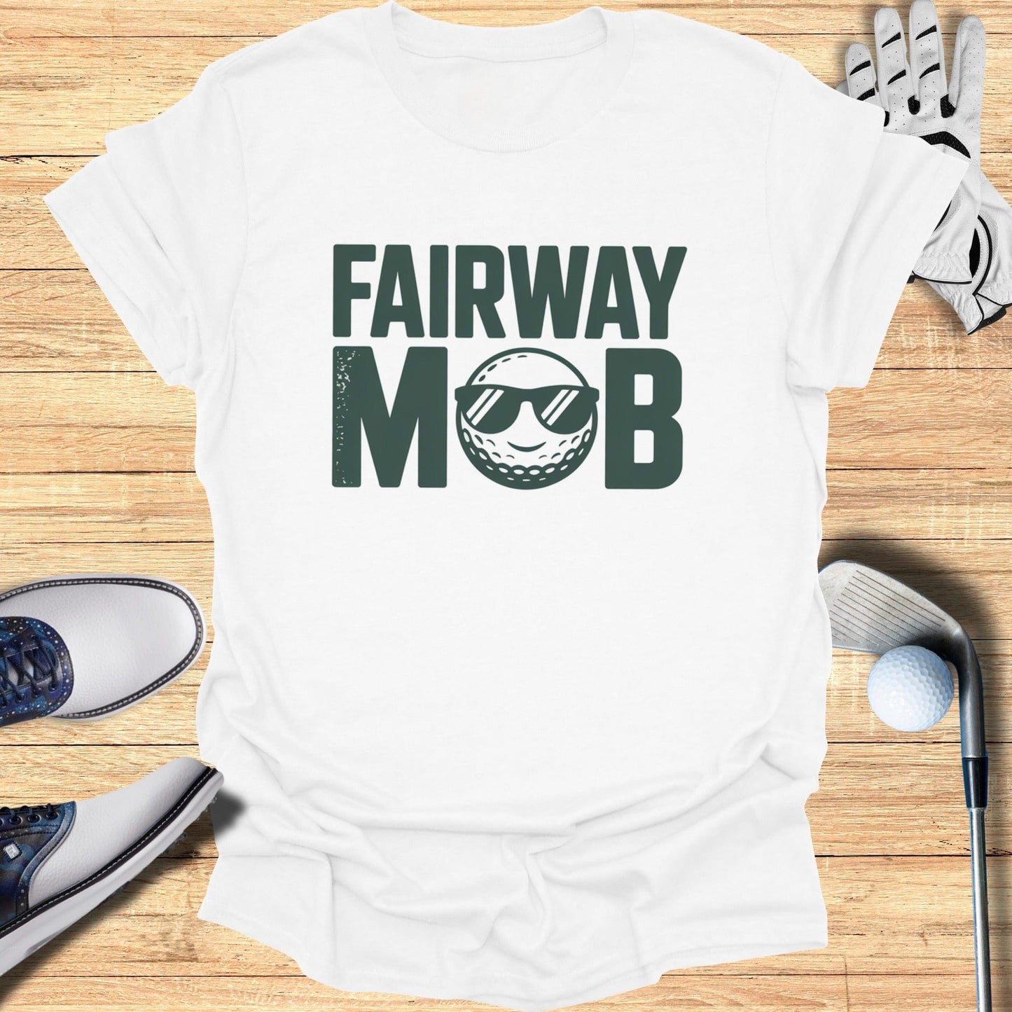 Fairway Mob T-Shirt - Funny Golf Tee by Swing Epic