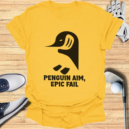Penguin Aim Epic Fail Graphic Tee