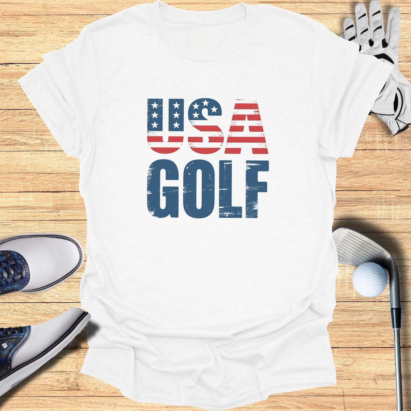 USA Golf T-Shirt - Funny Golf Tee by Swing Epic