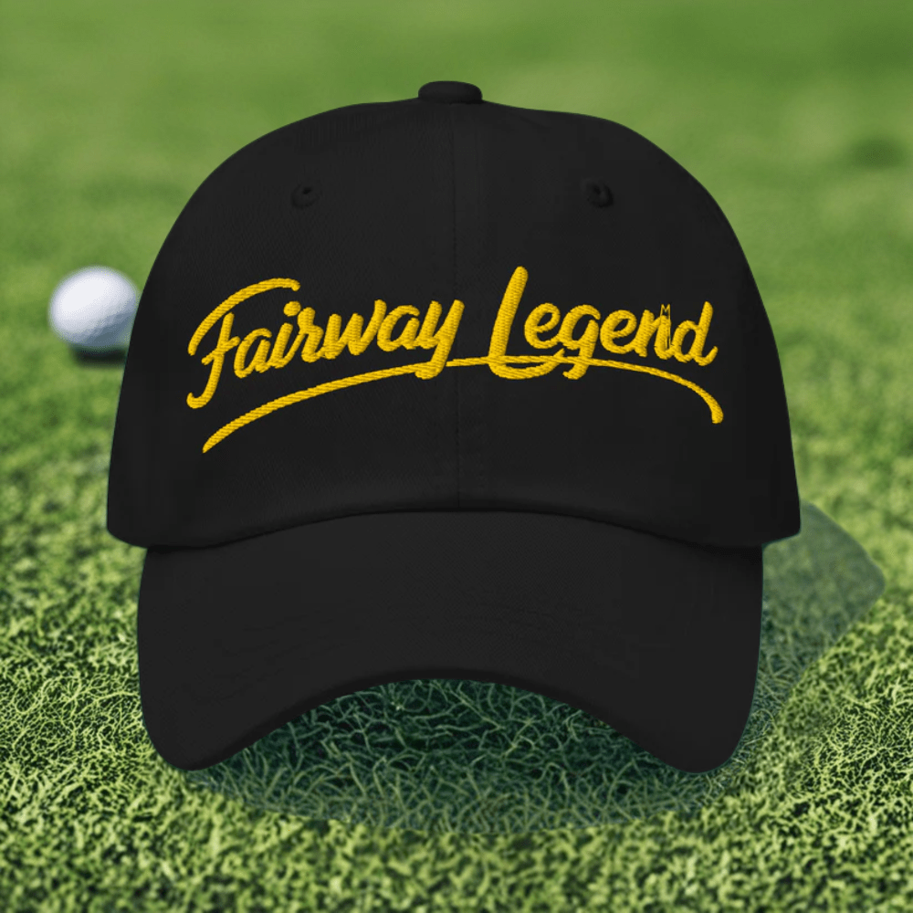 Fairway Legend Embroidered Golf Cap - Funny Golf Tee by Swing Epic