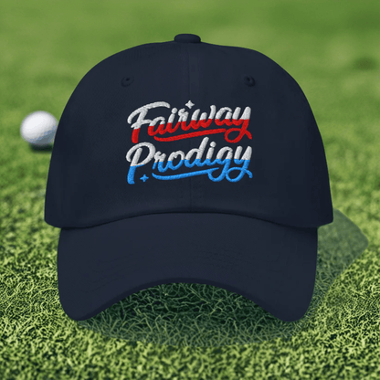Fairway Prodigy Embroidered Golf Cap - Funny Golf Tee by Swing Epic