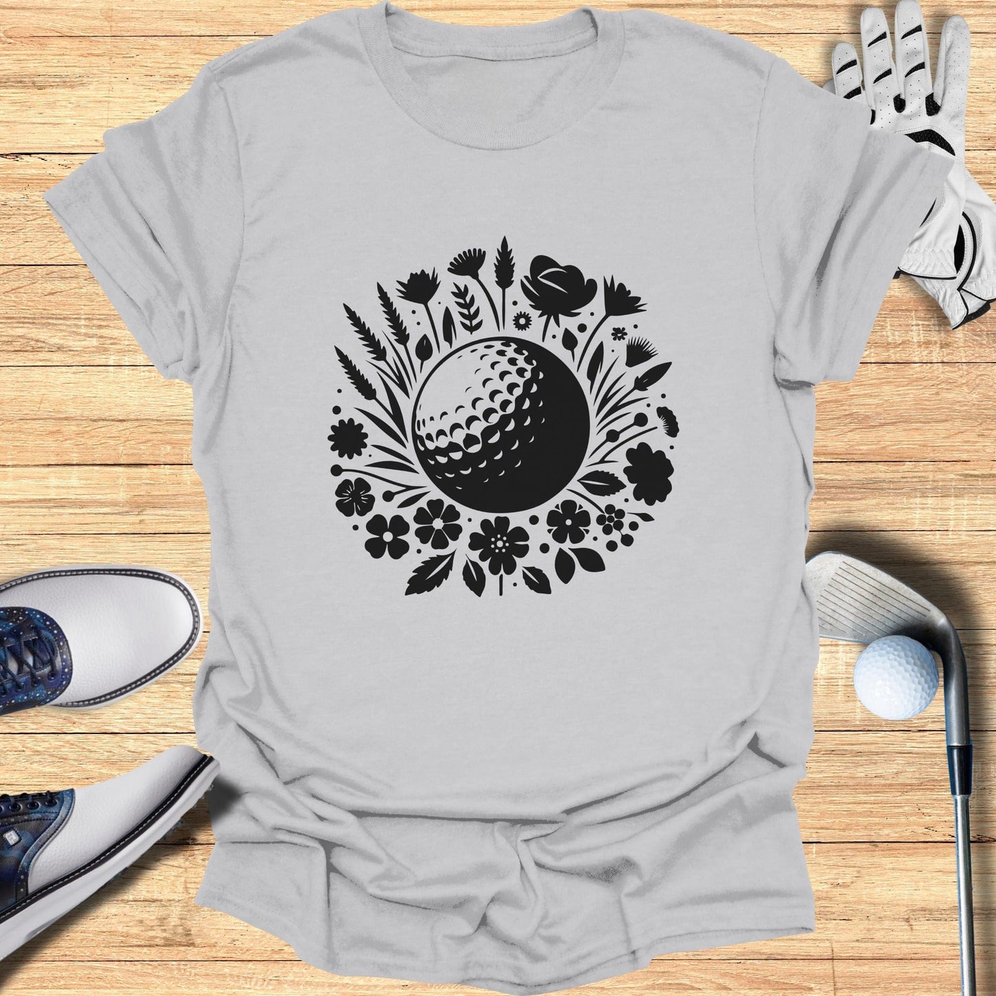 Golf Themed Graphic Tee Perfect for Sports Lovers