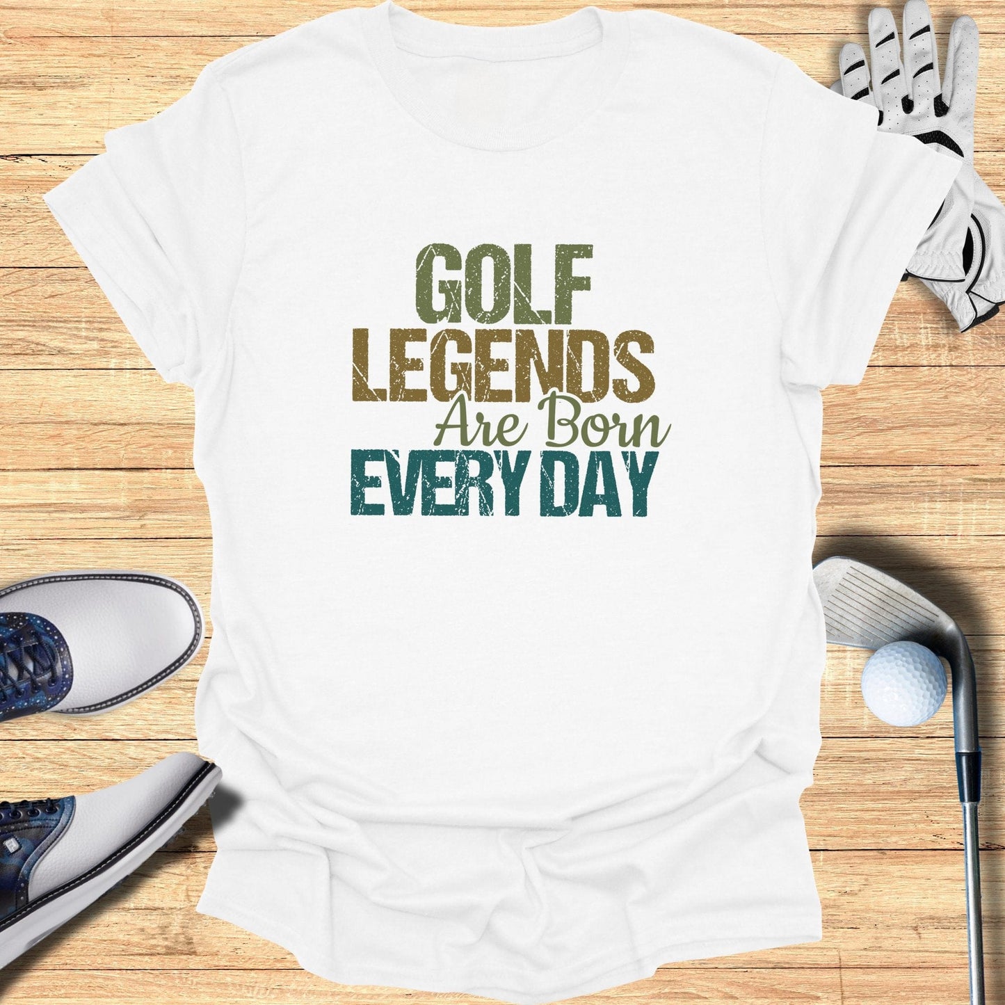 Golf Legends T-Shirt - Funny Golf Tee by Swing Epic