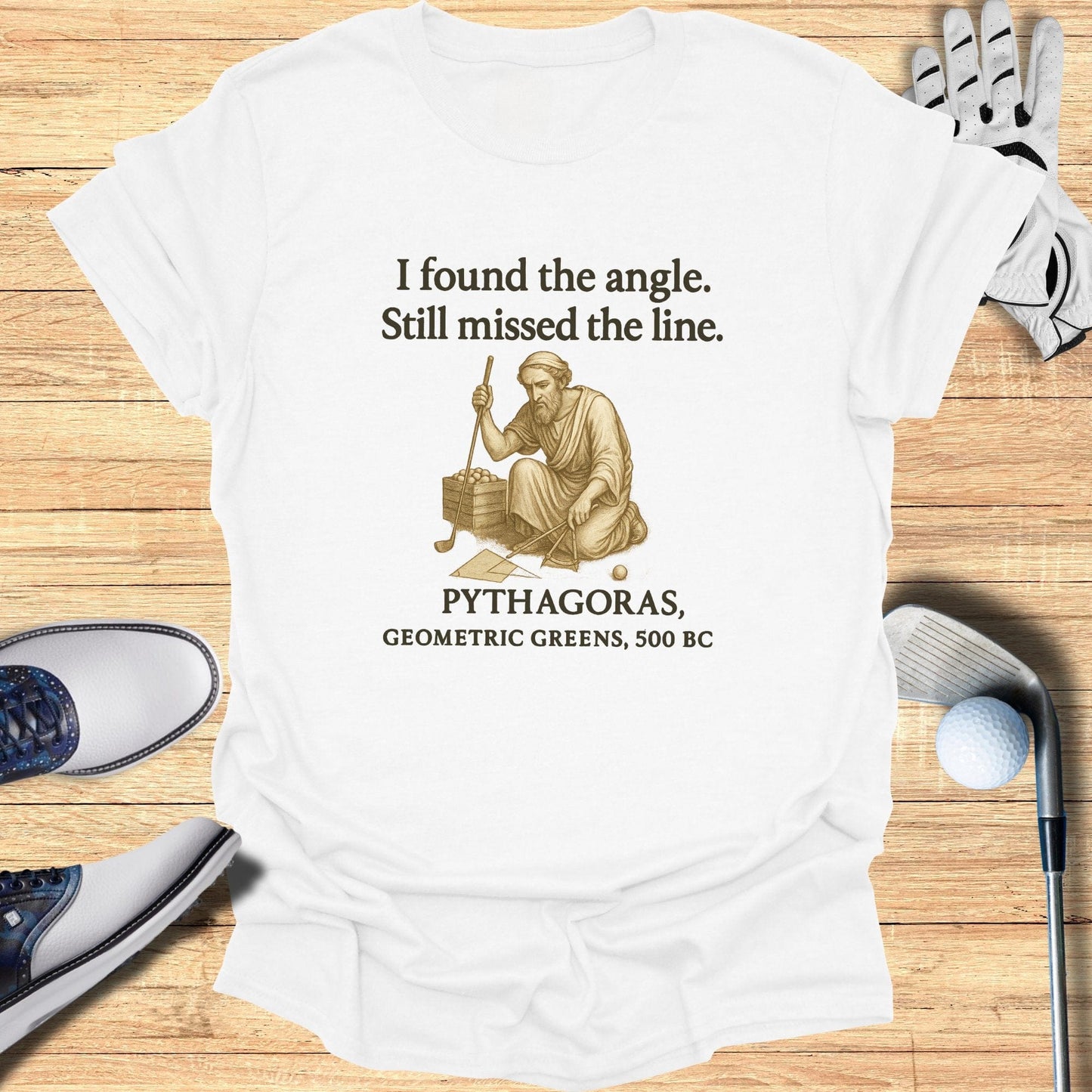 I Found The Angle T-Shirt - Funny Golf Tee by Swing Epic