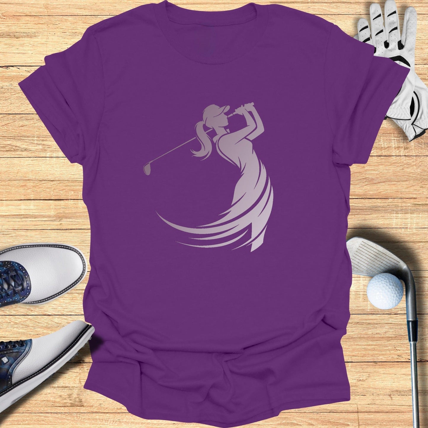 Swing Like a Woman T-Shirt - Funny Golf Tee by Swing Epic