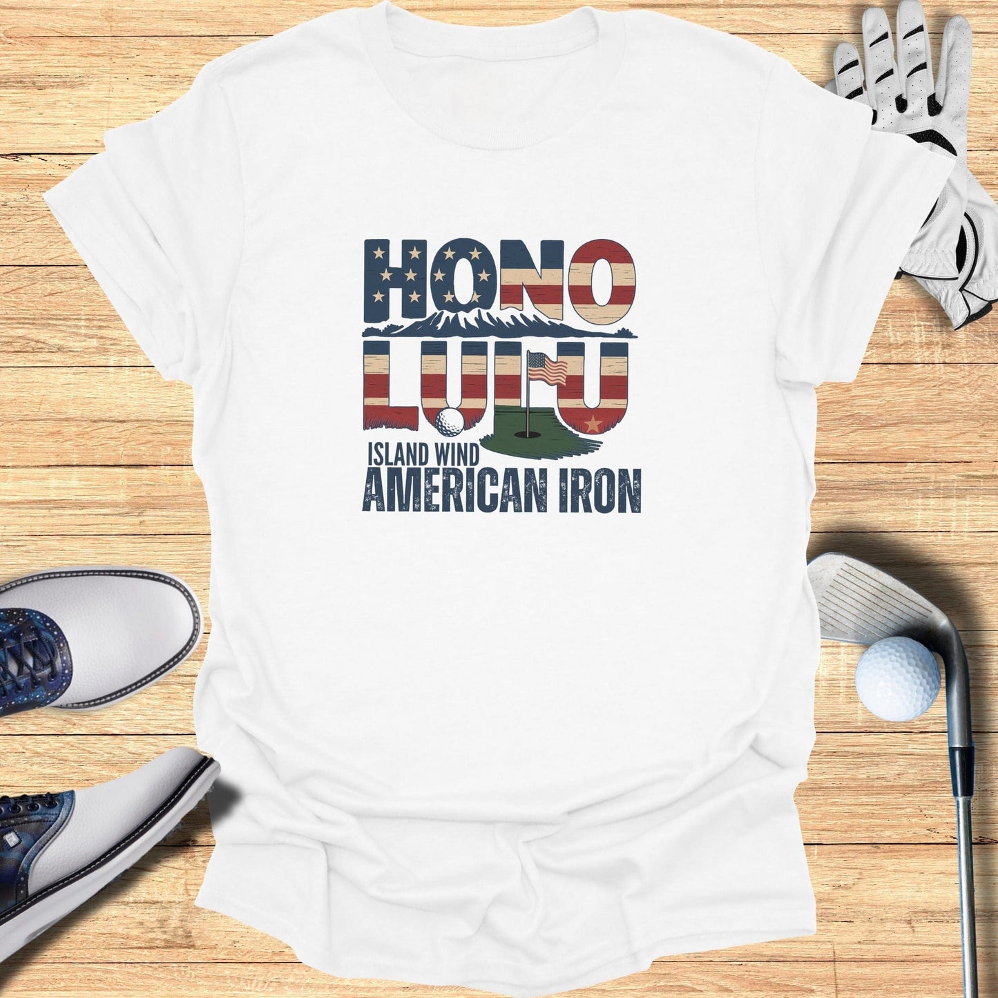Honolulu Golf T-Shirt - Funny Golf Tee by Swing Epic