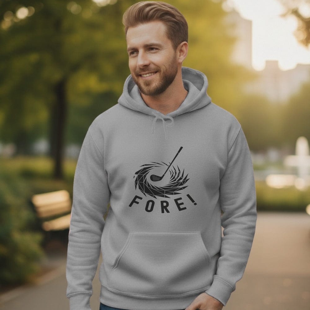 FORE golf graphic hoodie
