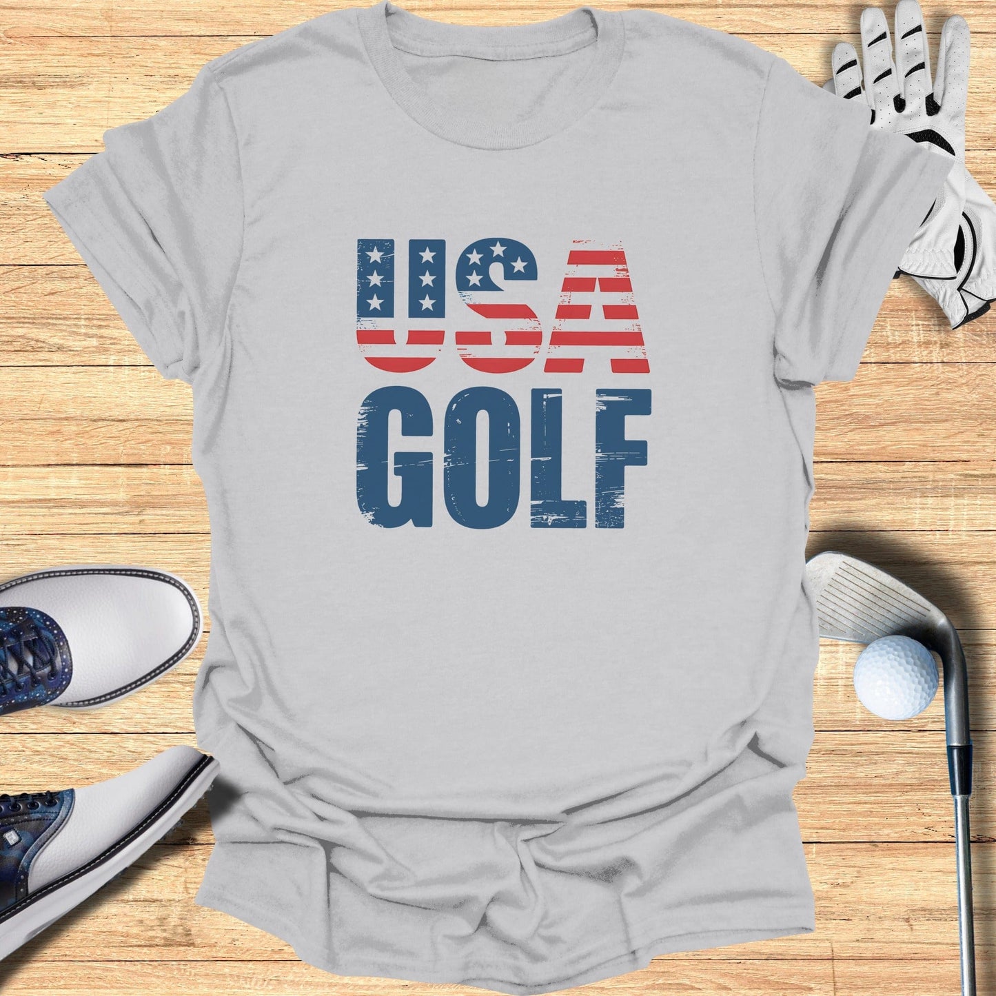 USA Golf T-Shirt - Funny Golf Tee by Swing Epic