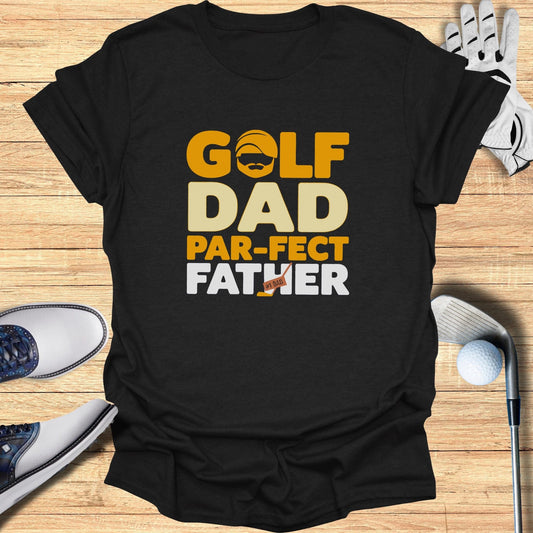 Golf Dad Par-fect Father TShirt - Funny Golf Tee by Swing Epic