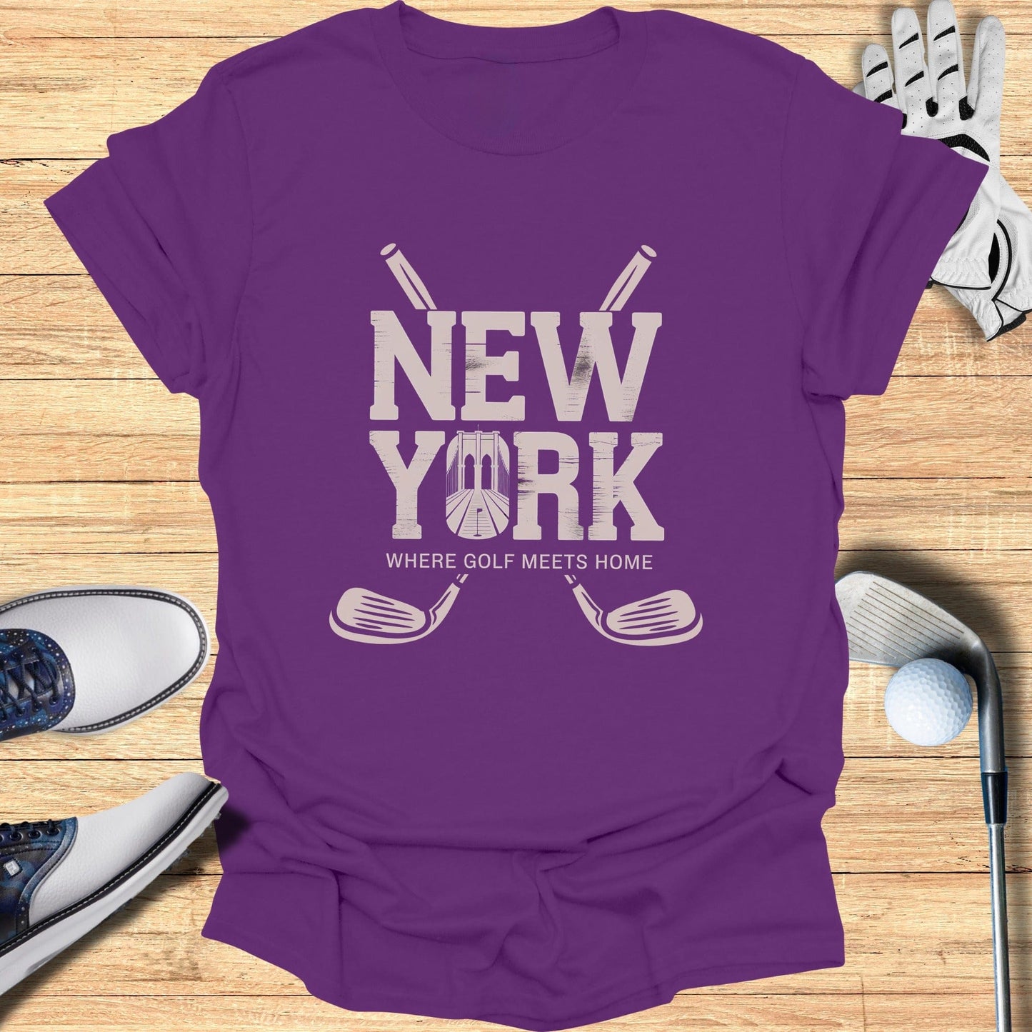 New York City T-Shirt - Funny Golf Tee by Swing Epic