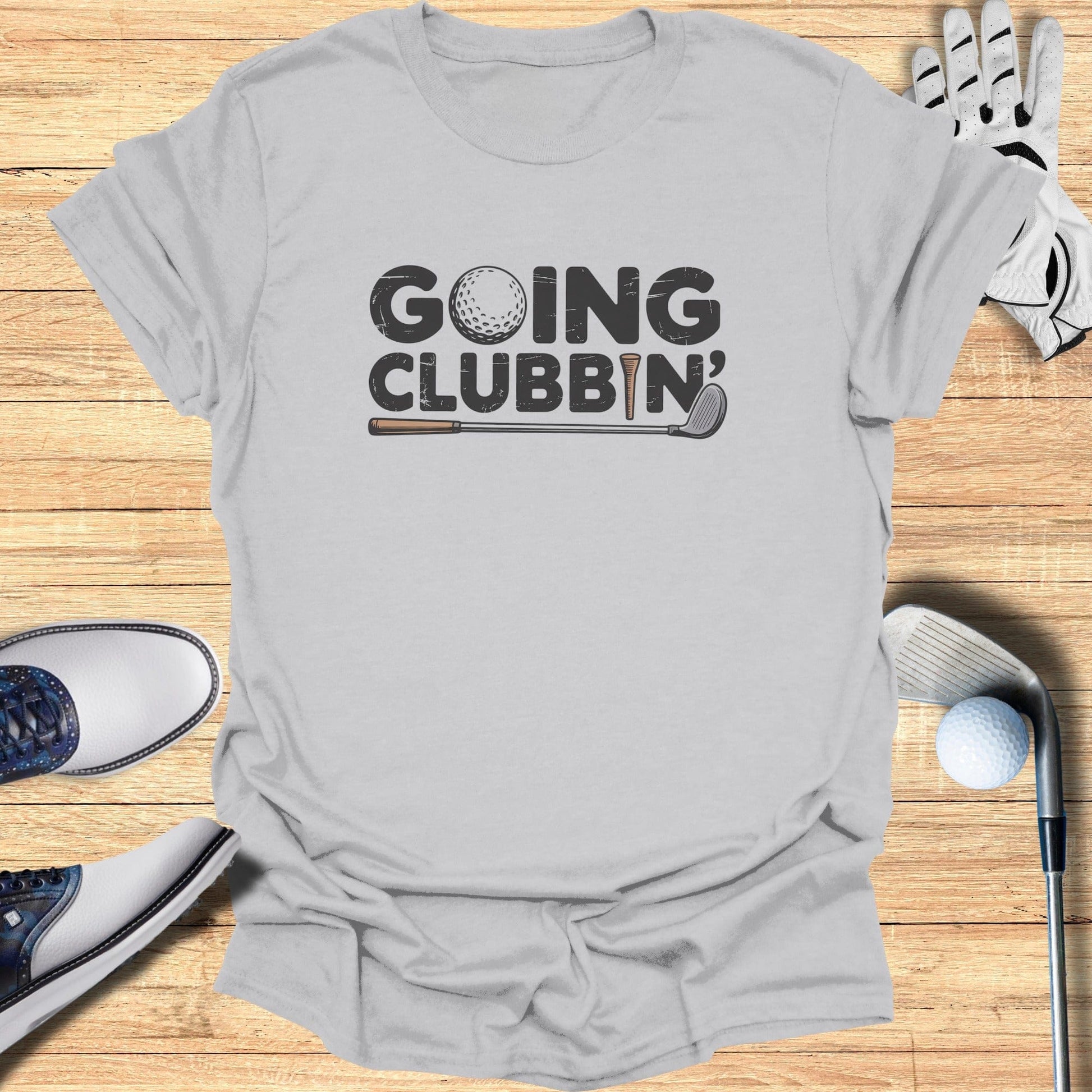 Going Clubbing T-Shirt - Funny Golf Tee by Swing Epic