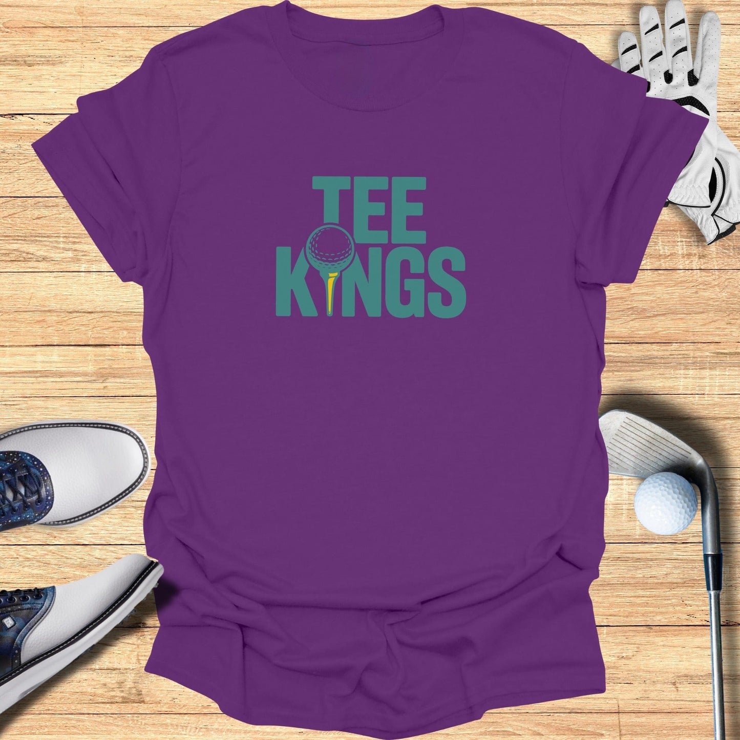 Tee Kings T-Shirt - Funny Golf Tee by Swing Epic
