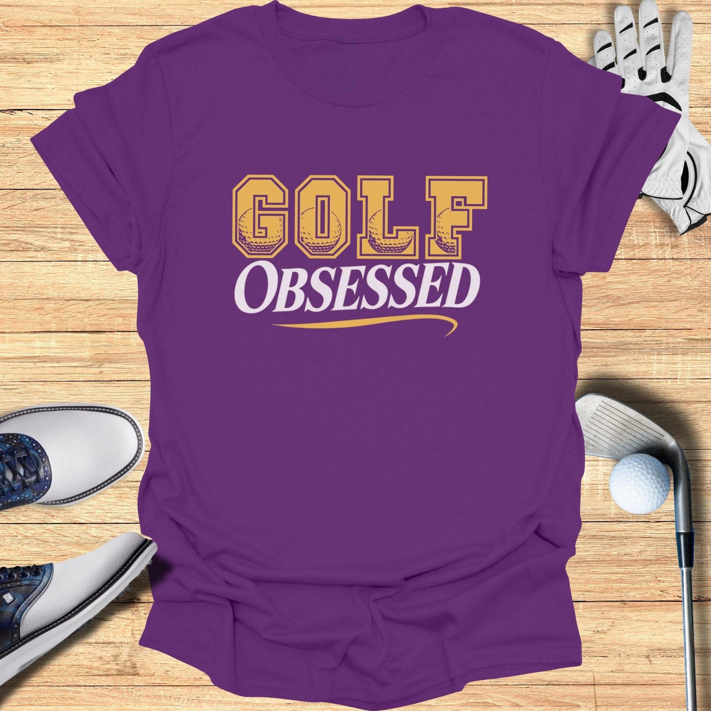 Golf Obsessed T-Shirt - Funny Golf Tee by Swing Epic