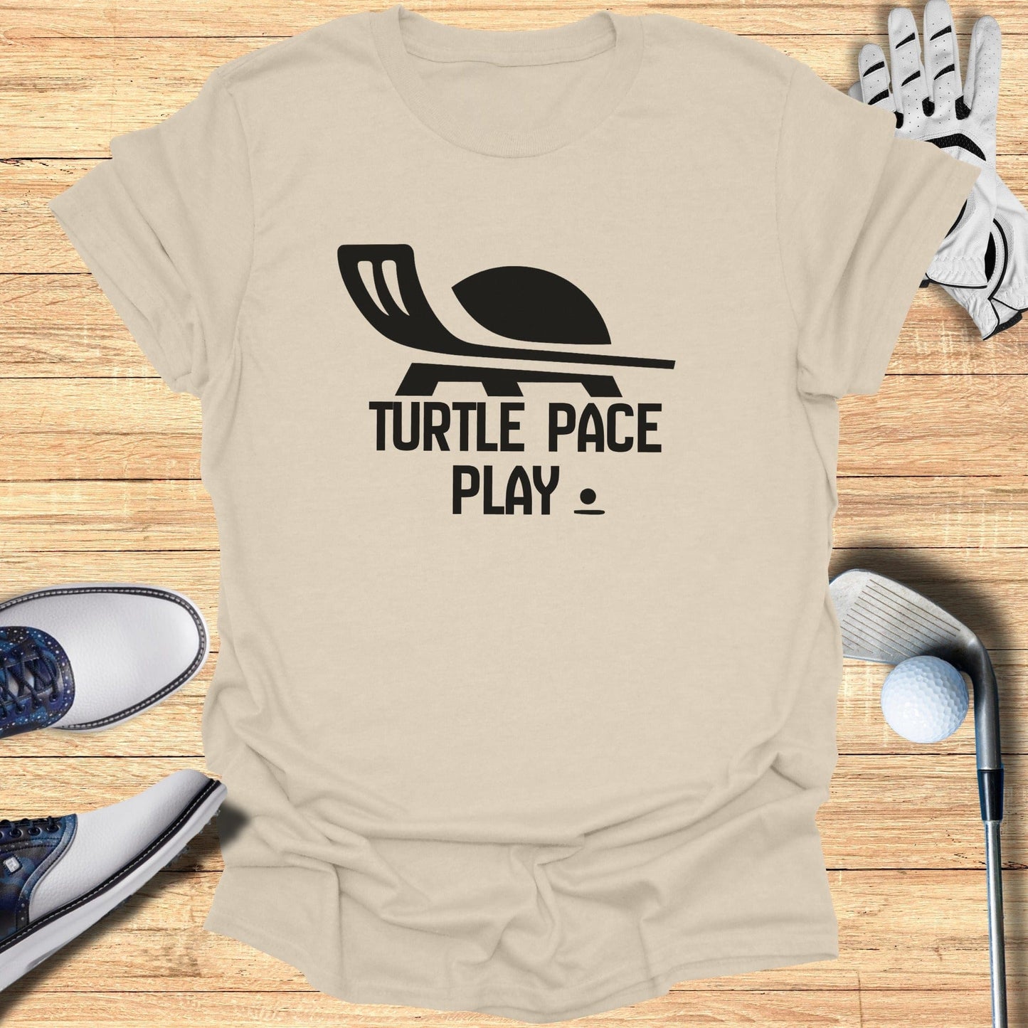 Turtle Pace Play Unique Golf Enthusiast Shirt