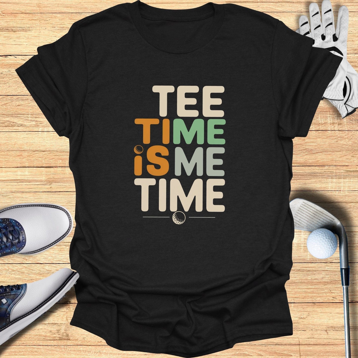 Tee Time Is Me Time T-Shirt - Funny Golf Tee by Swing Epic