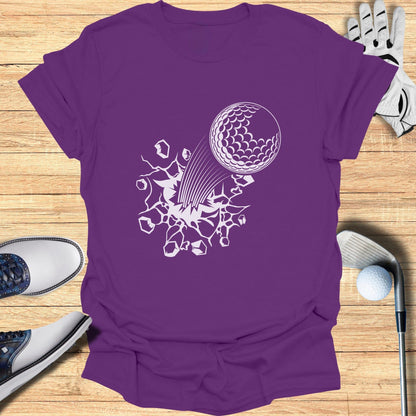 Impact Golf Ball T-Shirt Ideal for Golf Fans