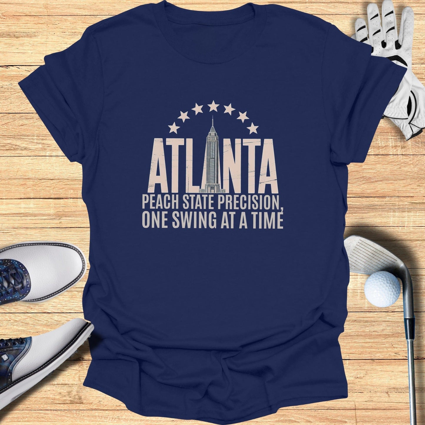 Atlanta Golf T-Shirt - Funny Golf Tee by Swing Epic