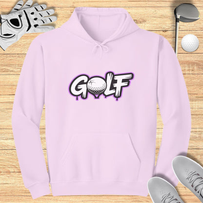 Stylish Golf-Themed Graphic Hoodie