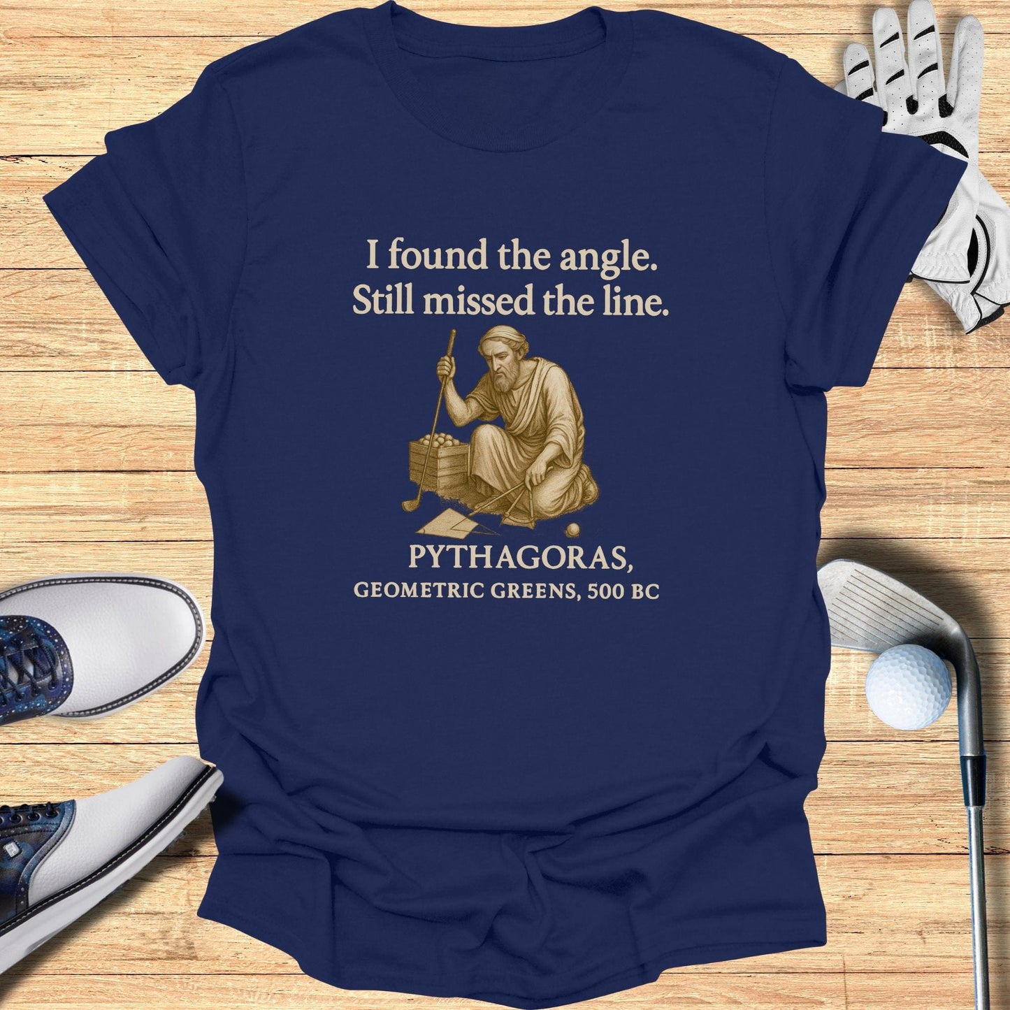 I Found The Angle T-Shirt - Funny Golf Tee by Swing Epic