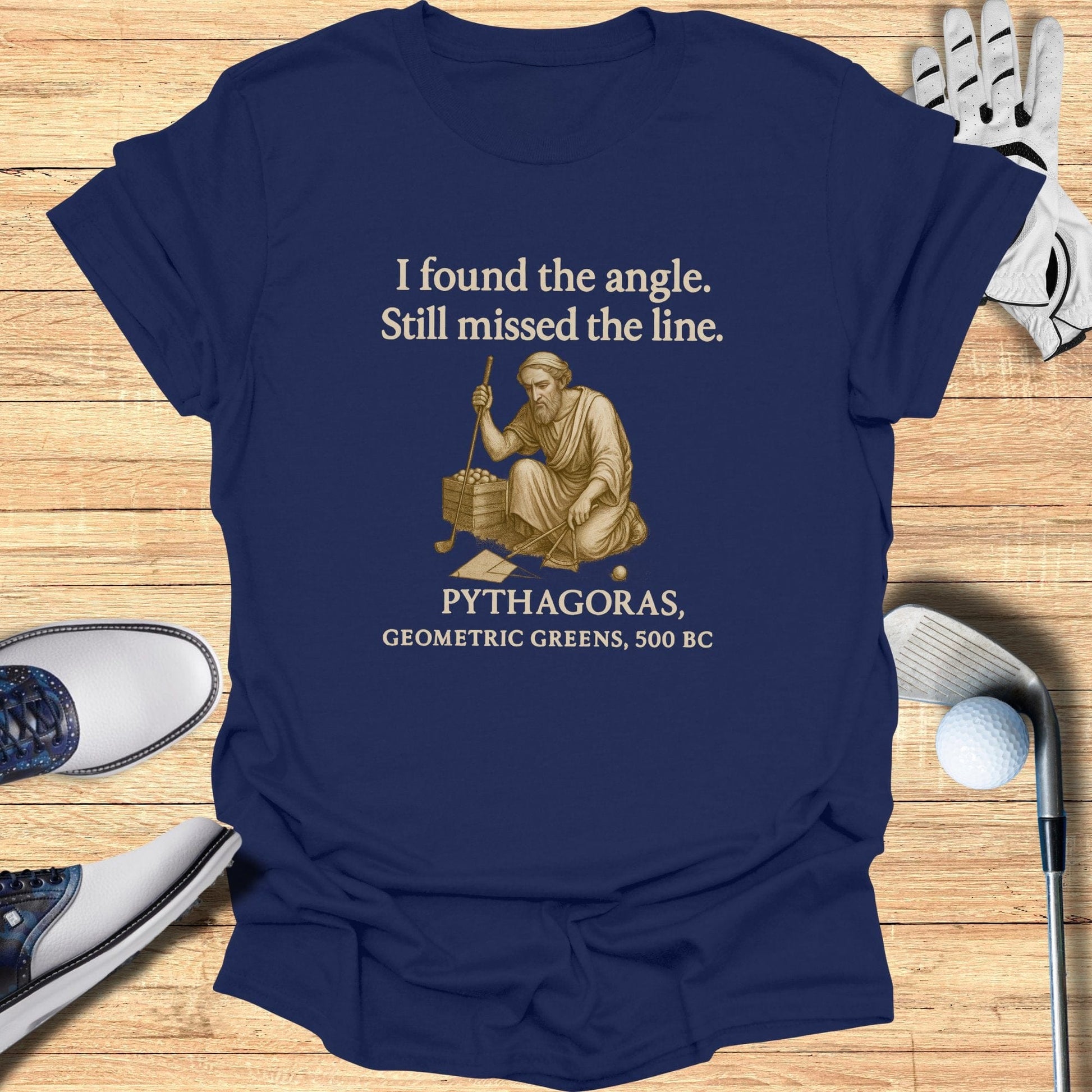 I Found The Angle T-Shirt - Funny Golf Tee by Swing Epic