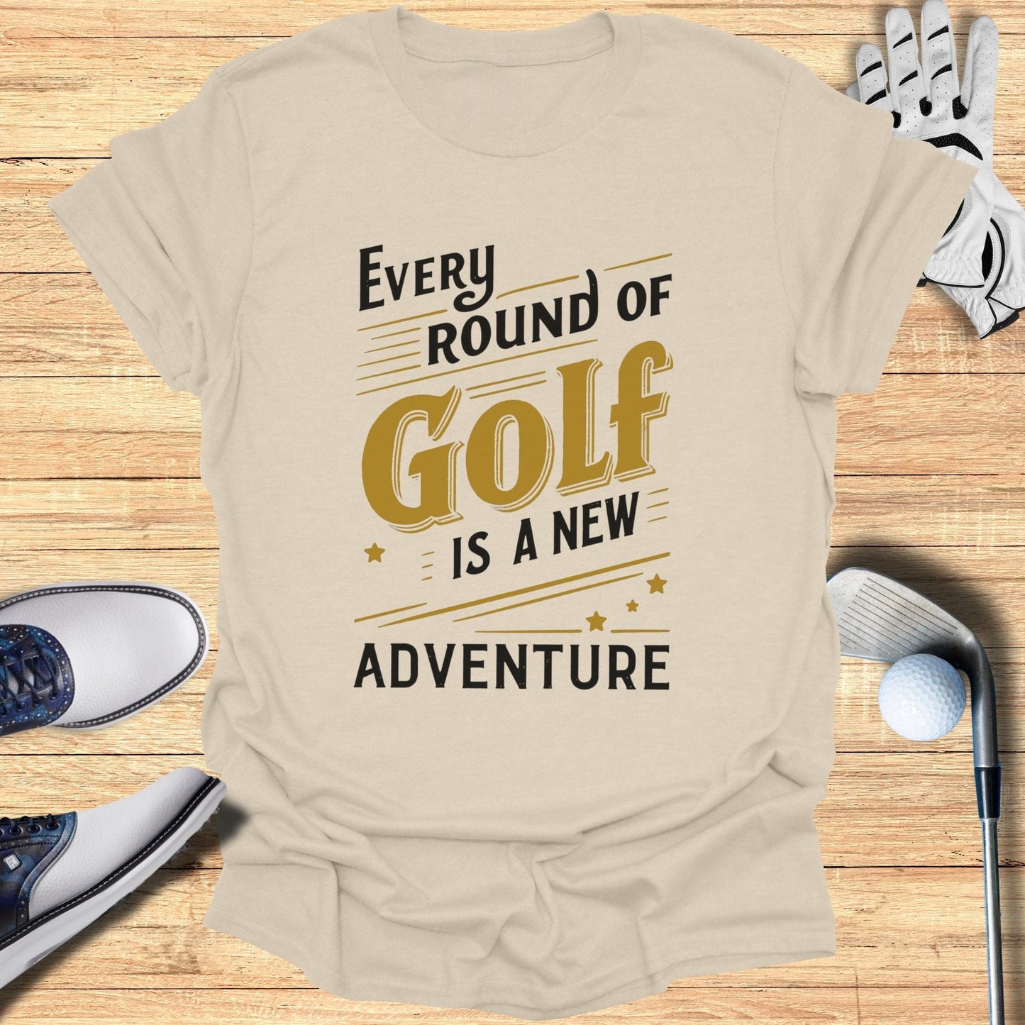 Every Round Of Golf T-Shirt - Funny Golf Tee by Swing Epic