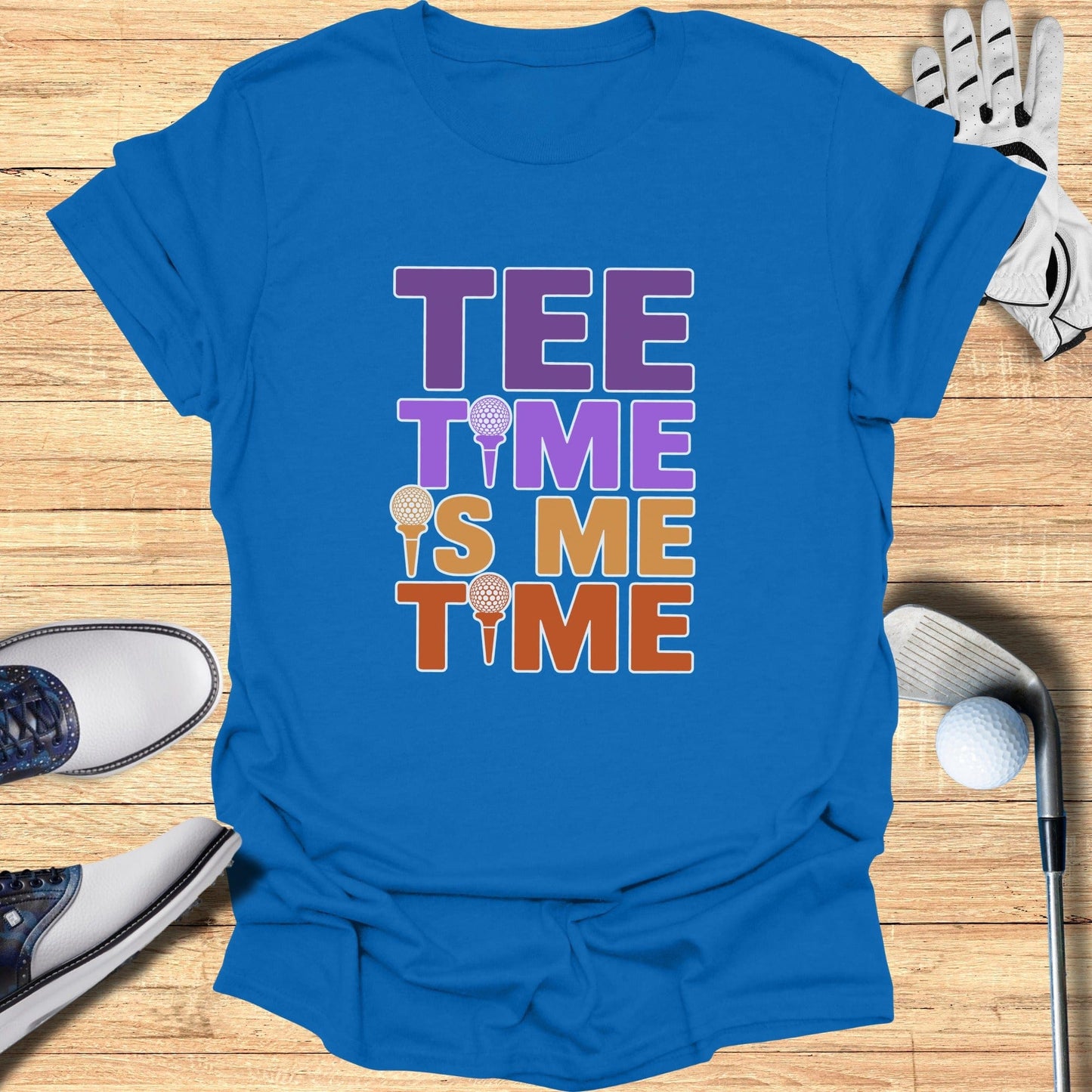 Tee Time Is Me Time T-Shirt - Funny Golf Tee by Swing Epic