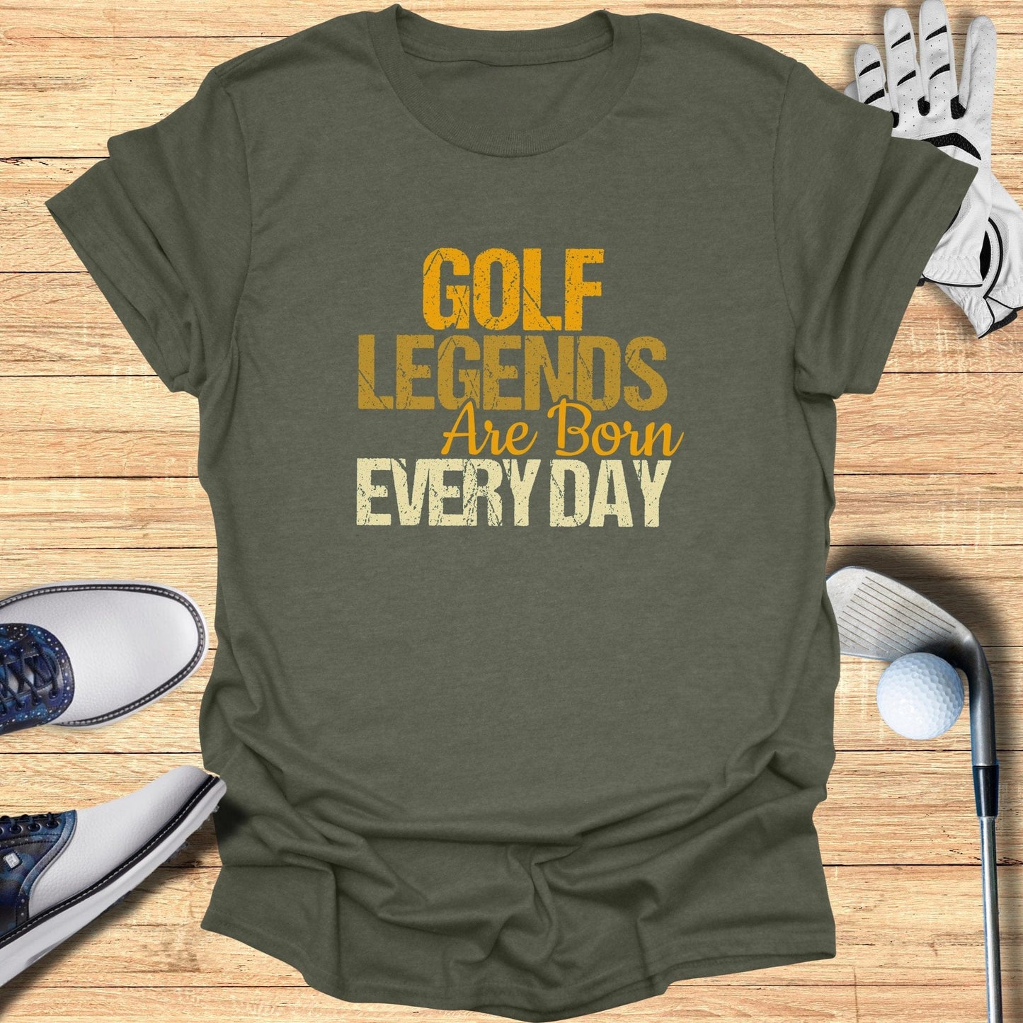 Golf Legends T-Shirt - Funny Golf Tee by Swing Epic