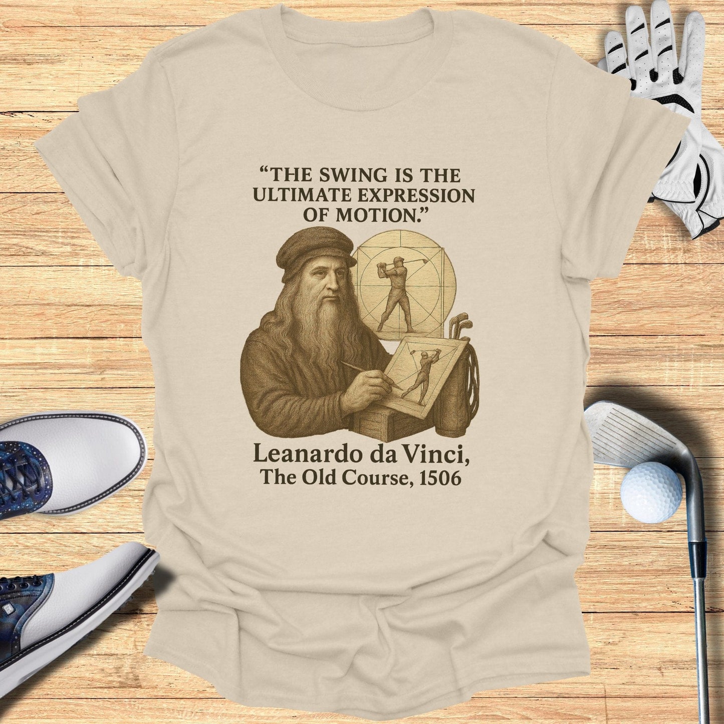 The Swing Is The Ultimate Expression T-Shirt - Funny Golf Tee by Swing Epic