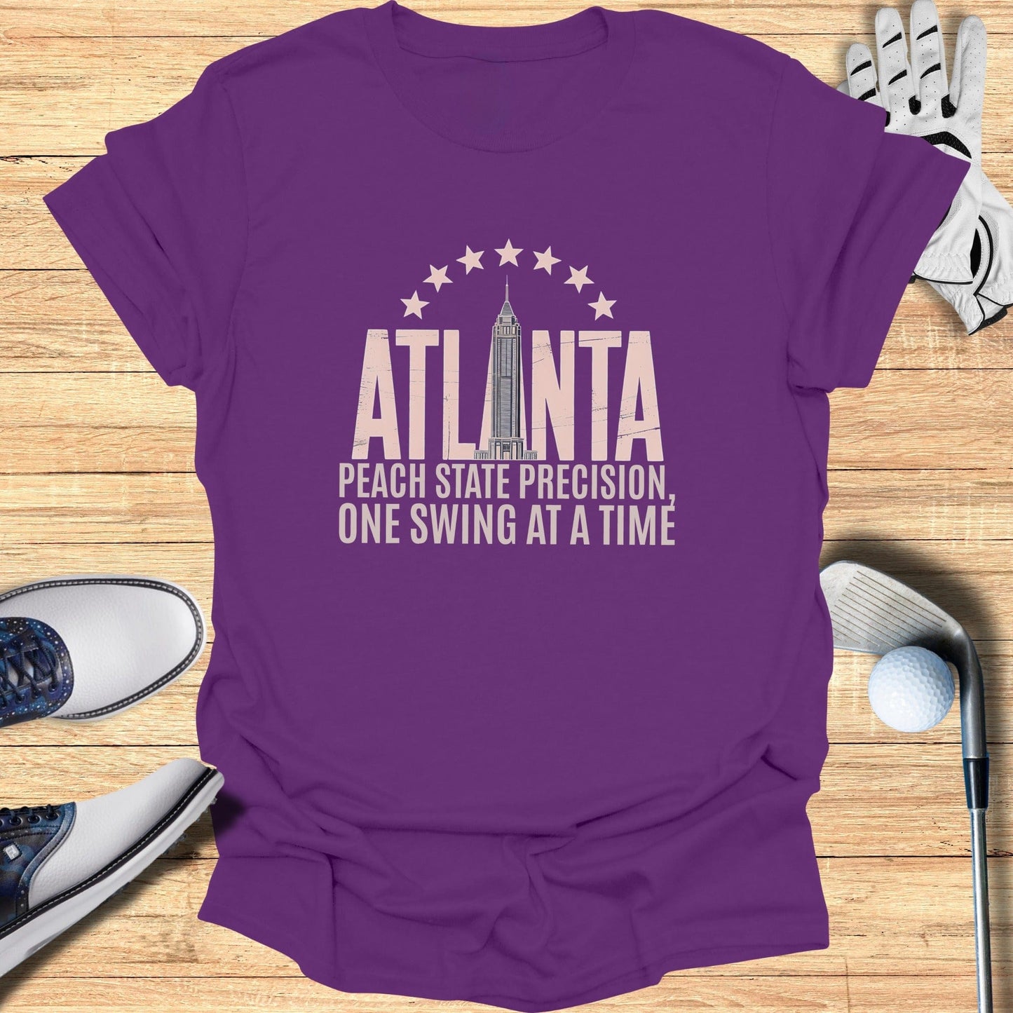 Atlanta Golf T-Shirt - Funny Golf Tee by Swing Epic