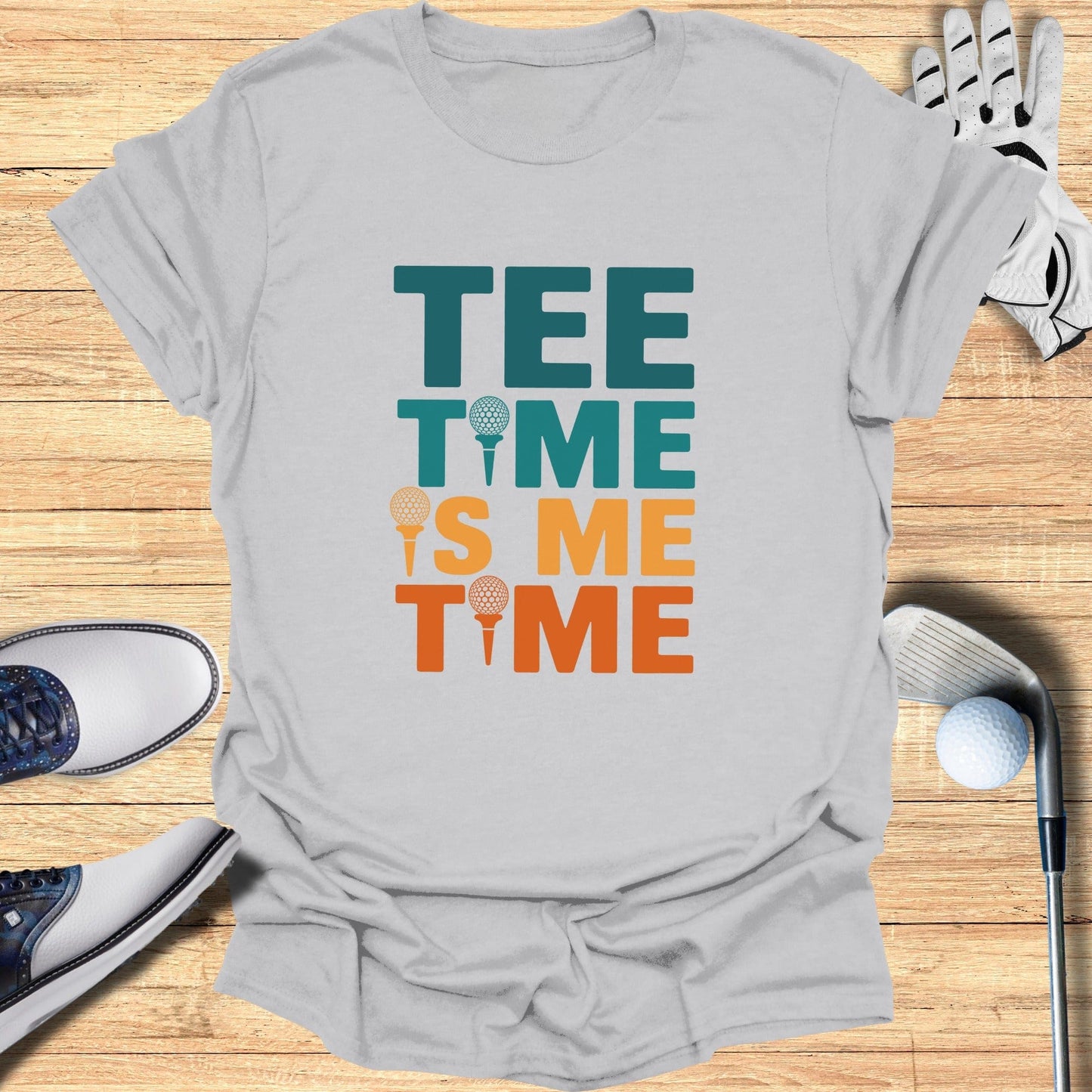 Tee Time Is Me Time T-Shirt - Funny Golf Tee by Swing Epic