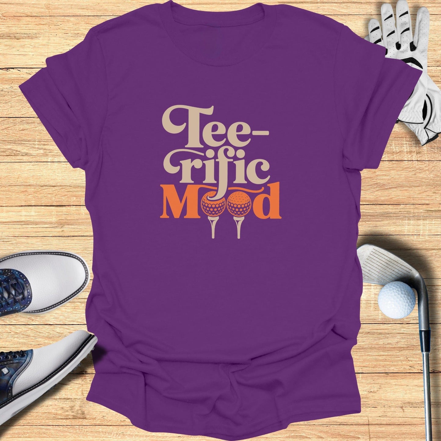 Tee-riffic Mood T-Shirt - Funny Golf Tee by Swing Epic