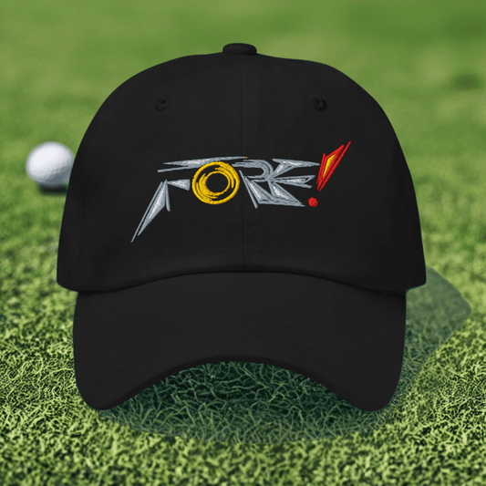 FORE! Unique Geometric Design Embroidered Golf Cap - Funny Golf Tee by Swing Epic