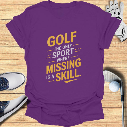 Golf The Only Sport T-Shirt - Funny Golf Tee by Swing Epic