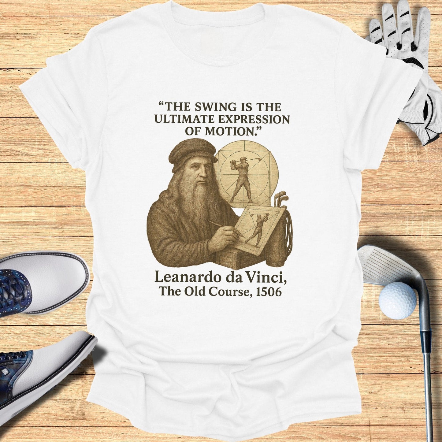 The Swing Is The Ultimate Expression T-Shirt - Funny Golf Tee by Swing Epic