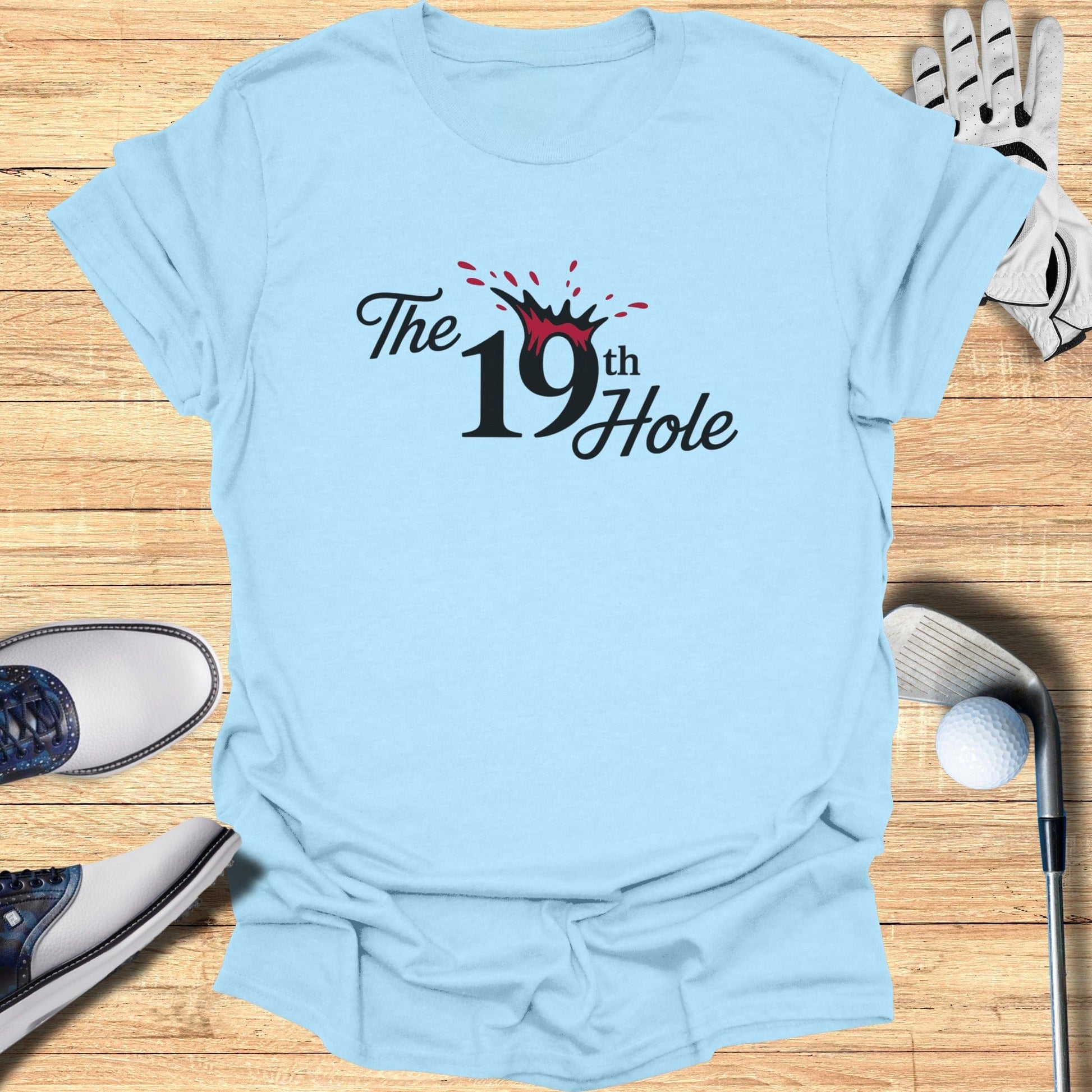 The 19th Hole T-Shirt - Funny Golf Tee by Swing Epic