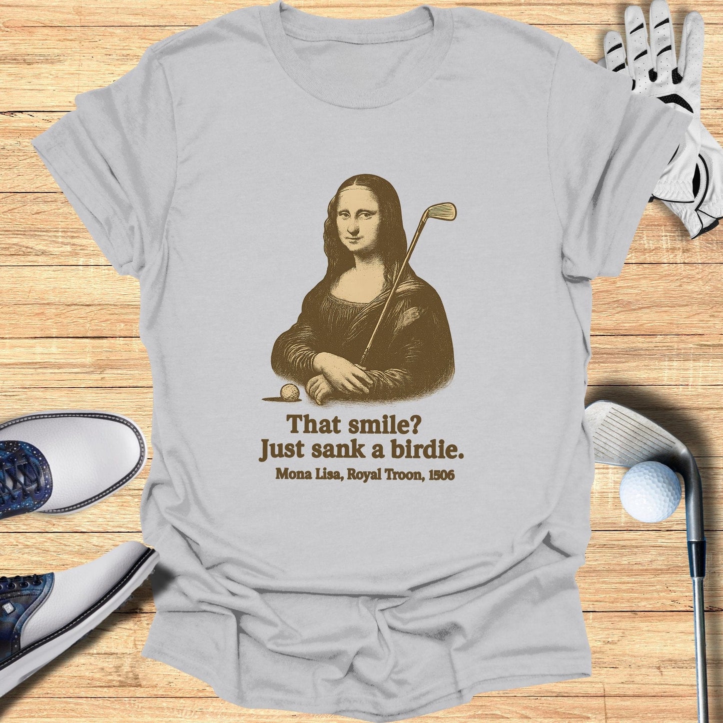 That Smile Just Sank A Birdie T-Shirt - Funny Golf Tee by Swing Epic