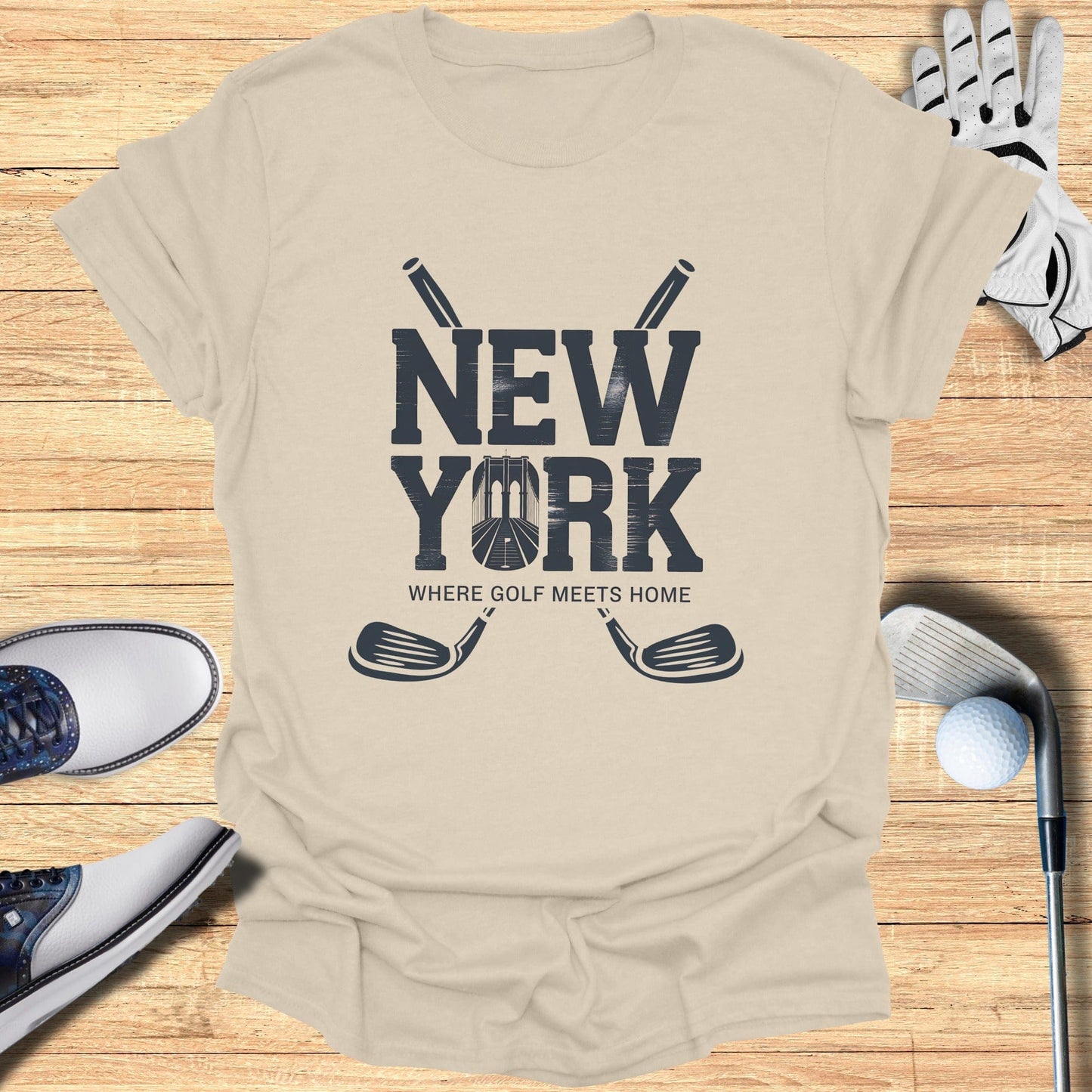 New York City T-Shirt - Funny Golf Tee by Swing Epic