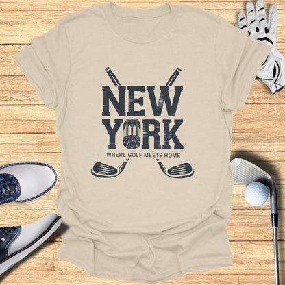 New York City T-Shirt - Funny Golf Tee by Swing Epic