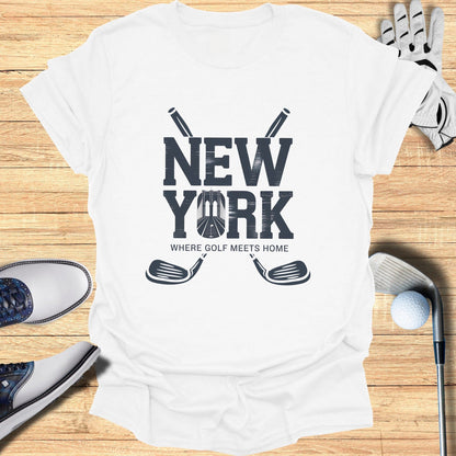 New York City T-Shirt - Funny Golf Tee by Swing Epic