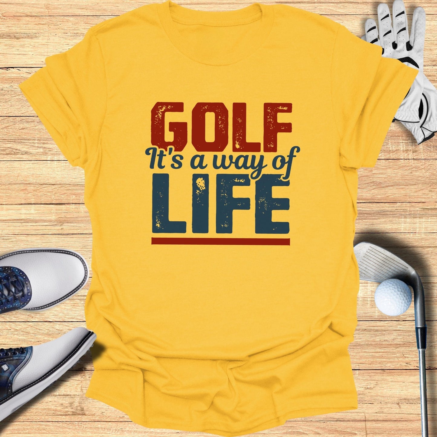 Golf It's a Way of Life T-Shirt - Funny Golf Tee by Swing Epic